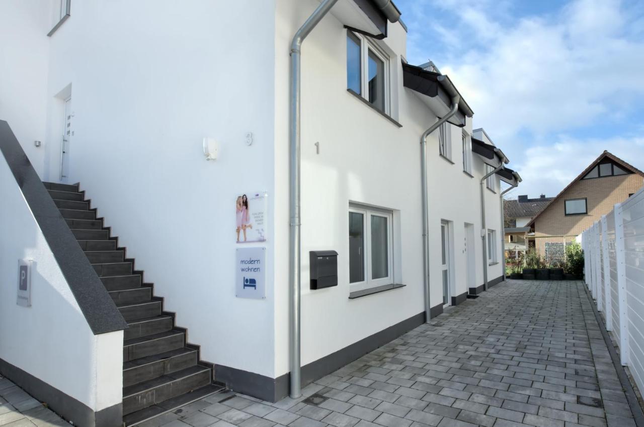 Modern Wohnen I Smart Tv I Terrasse I 2X Parkplatz I 2 Schlafzimmer I 6 Schlafplaetze Bad Oeynhausen Esterno foto